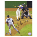 Luis Gonzalez // Signed Arizona Diamondbacks 2001 World Series Game Winning Hit//8x10 Photo