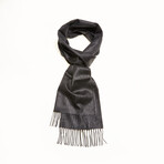 Tindari Collection CodeSilk Scarf // Charcoal