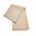 Piacenza AirWool Stripe Scarf // Tan