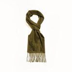 HMS Baby Camel Hair Scarf // Loden