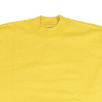 900 Mock Turtleneck T-Shirt // Canary Yellow (XS)