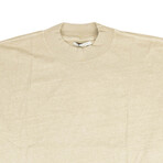 900 Mock Turtleneck Long Sleeve T-Shirt // Clay (S)