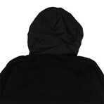 Waterproof Terry Anorak Jacket // Black (S)