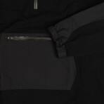 Waterproof Terry Anorak Jacket // Black (S)