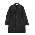 Denim Petrol Overcoat // Black (S)
