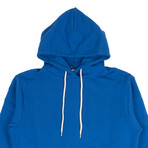 Beach Pullover Hoodie Sweatshirt // Sonic Blue (S)