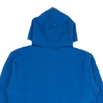 Beach Pullover Hoodie Sweatshirt // Sonic Blue (S)