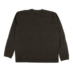 Long Sleeve University T-Shirt // Carbon Gray (S)