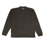 Long Sleeve 900 Mock T-Shirt // Carbon Gray (XS)