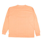 Long Sleeve University T-Shirt // Orange (S)