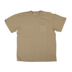 Lucky Pocket Tee // Brown (S)