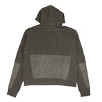 Loose Stitch Beach Hoodie // Washed Black (S)