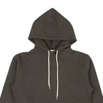 Beach Hooded Sweatshirt // Charcoal Gray (S)
