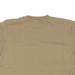 Lucky Pocket Tee // Brown (S)