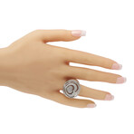 18K White Gold Diamond Ring // Ring Size: 10 // New