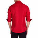 Jack of All Trades Long Sleeve Button Up // Red (XL)