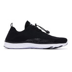 Aleader Men's Xdrain Pro Knit Water Shoes // Black + White (US: 7)