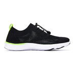 Aleader Men's Xdrain Classic Knit 2.0 Water Shoes // Black + Safty Yellow (US: 10)