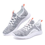 Aleader Women's Energy Cloud X Sneakers // White + Gray (US: 6)