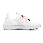 Aleader Women's Xdrain Vibe Knit Water Shoes // White + Pink (US: 5)