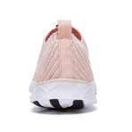 Aleader Women’s Xdrain Classic Knit Water Shoes // Pink Melange (US: 5)