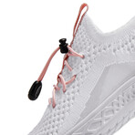 Aleader Women's Xdrain Vibe Knit Water Shoes // White + Pink (US: 5)