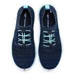 Aleader Women’s Xdrain Classic Knit Water Shoes // Navy + Aqua Melange (US: 5)