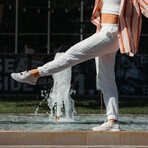 Aleader Women’s Xdrain Classic Knit Water Shoes // White (US: 7)