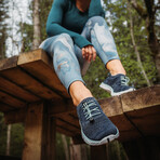 Aleader Women’s Xdrain Classic Knit Water Shoes // Navy + Aqua Melange (US: 5)