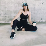 Aleader Women's Xdrain Vibe Knit Water Shoes // Black + Pink (US: 5)