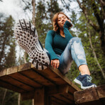 Aleader Women’s Xdrain Classic Knit Water Shoes // Navy + Aqua Melange (US: 5)