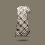 Plaid Driver Cover // Tan + Beige