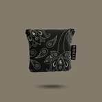 Paisley Putter Cover // Mallet // Black