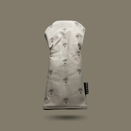 Palm Tree Driver Cover // Tan + Beige