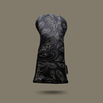 Paisley Driver Cover // Black