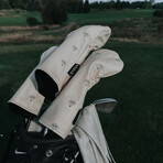 Palm Tree Fairway Cover // Tan + Beige