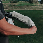 Palm Tree Driver Cover // Tan + Beige