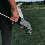 Paisley Driver Cover // Black