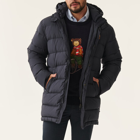 Watt Puffer Jacket // Dark Navy (S)
