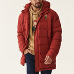 Watt Puffer Jacket // Red (S)