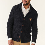 Ronny Cardigan // Dark Navy (2XL)