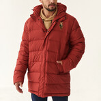 Watt Puffer Jacket // Red (S)