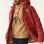 Watt Puffer Jacket // Red (S)