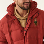 Watt Puffer Jacket // Red (S)