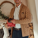 Ronny Cardigan // Beige (S)