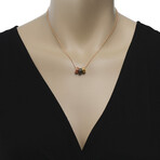 Damiani 18K Gold Diamond Collar Necklace // 16" // Store Display