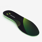 Enertor PX1 Running Insoles // Green + Black (US Men's Size 6-7)