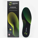 Enertor PX1 Running Insoles // Green + Black (US Men's Size 6-7)