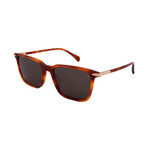 Rag & Bone // Men's Square Sunglasses // Brown + Gray