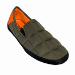 Malmoes Men's Loafers // Olive Green + Orange (US: 9)